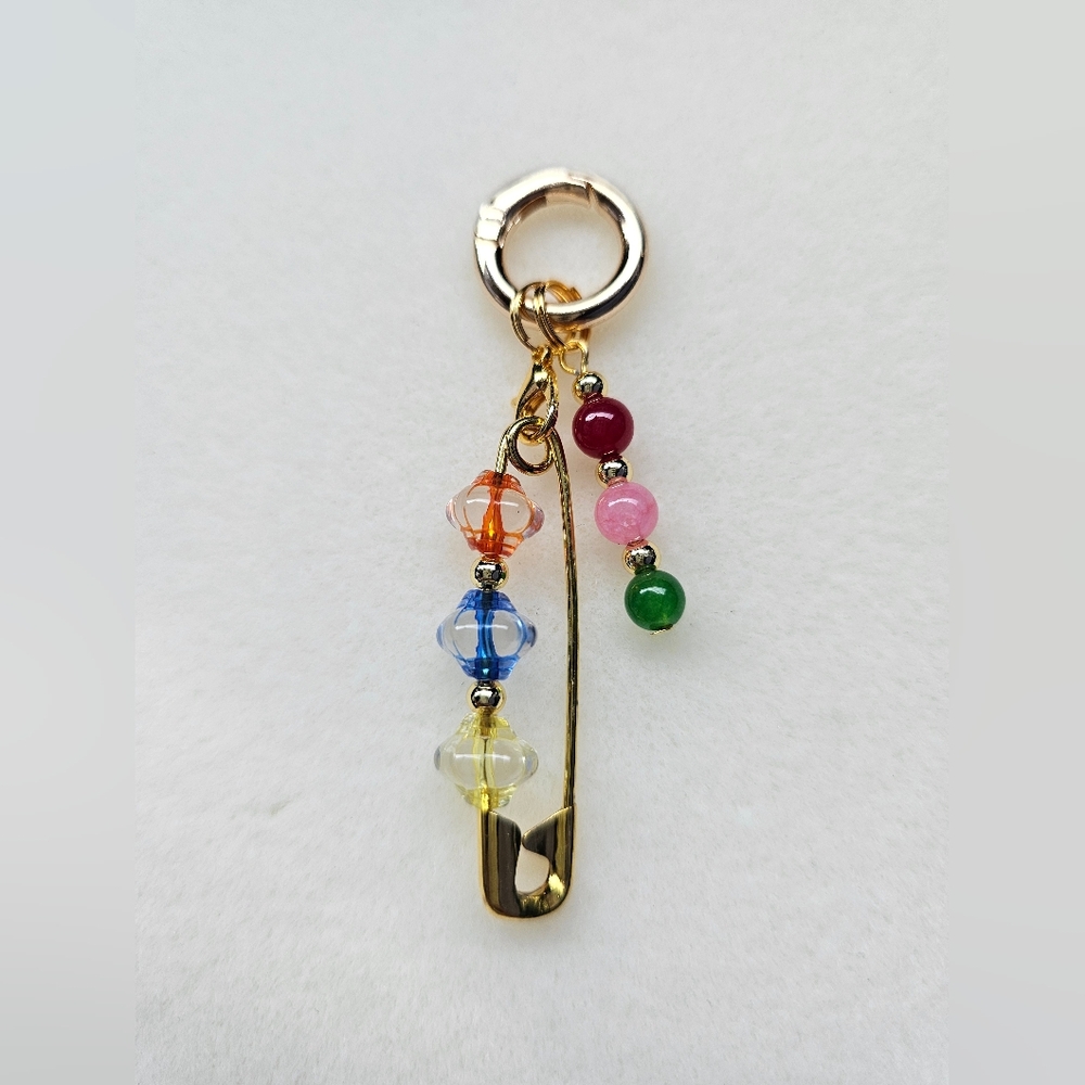 Bohemian Trinkets Clown Shoes Friendship Pinn Bag Charm